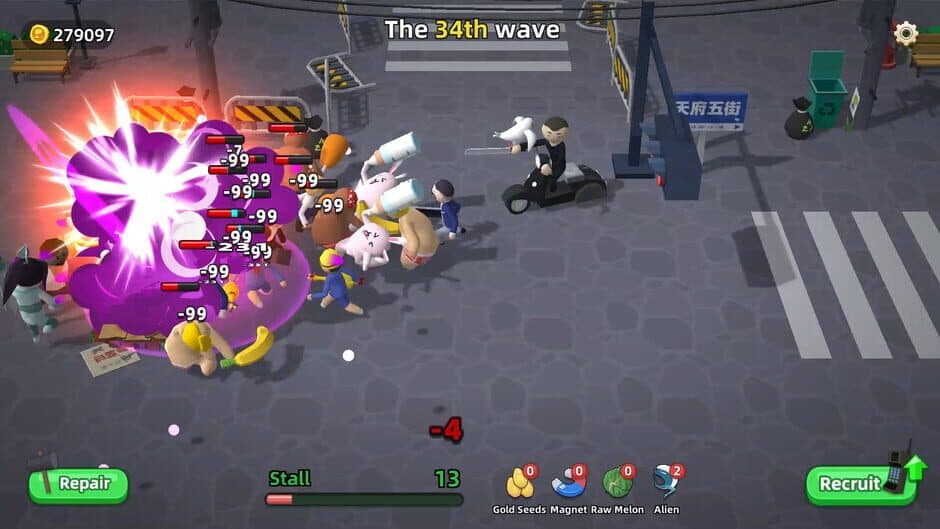 Скриншот 3 из Watermelon Wars