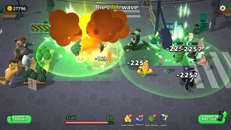 Скриншот 4 из Watermelon Wars