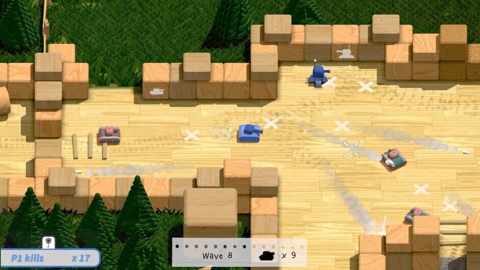Скриншот 7 из Wee Tanks!