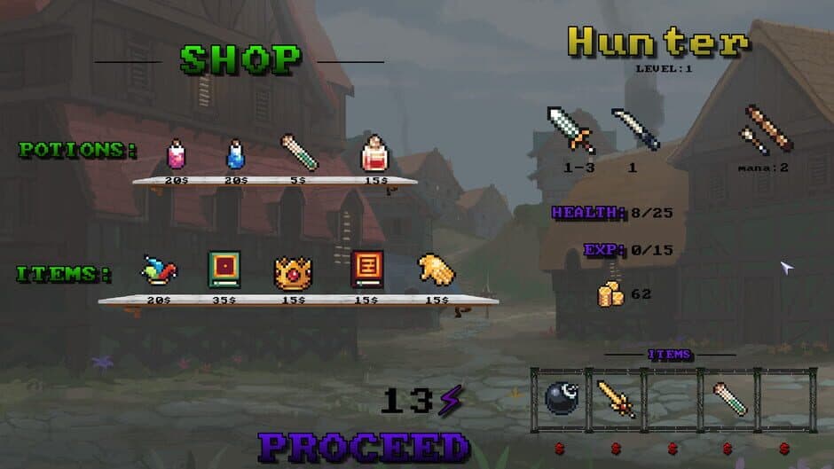 Скриншот 1 из Monsters and Weapons