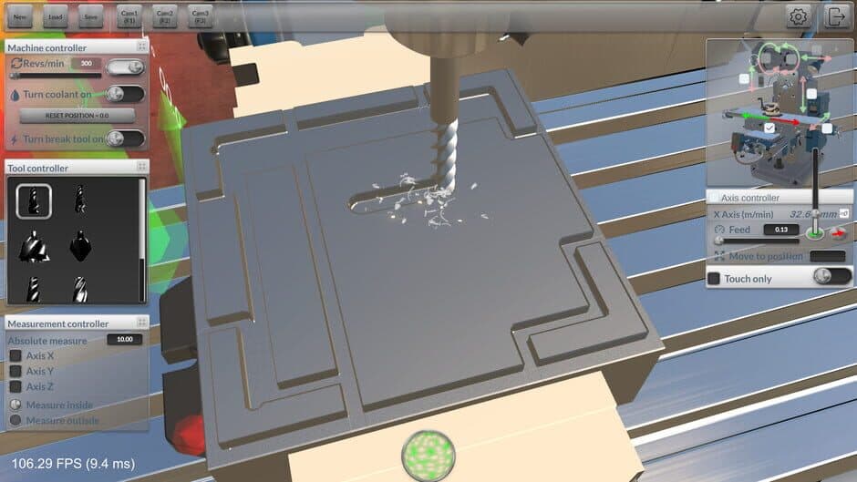 Скриншот 4 из Milling Machine 3D