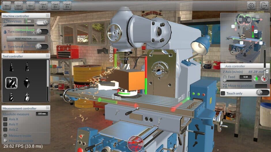 Скриншот 5 из Milling Machine 3D