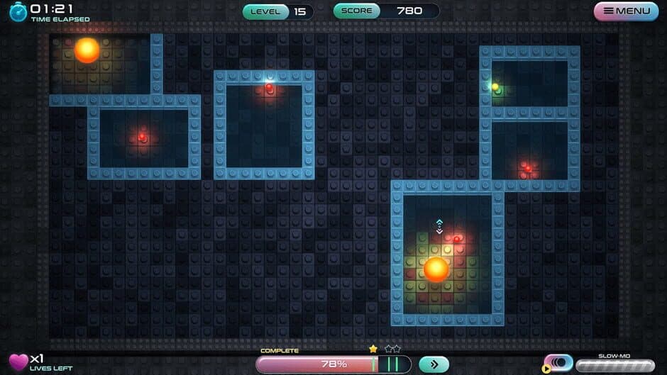 Скриншот 2 из JezzBall Atomic