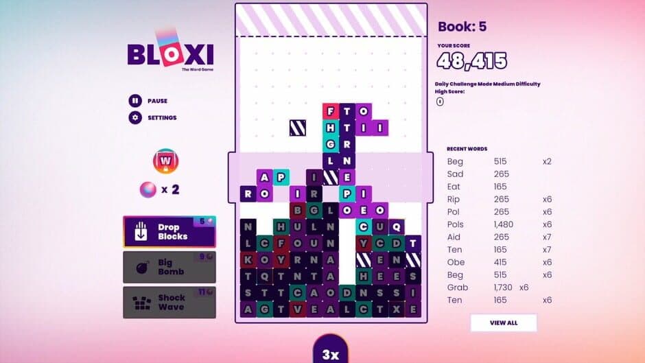 Скриншот 2 из Bloxi: The Word Game