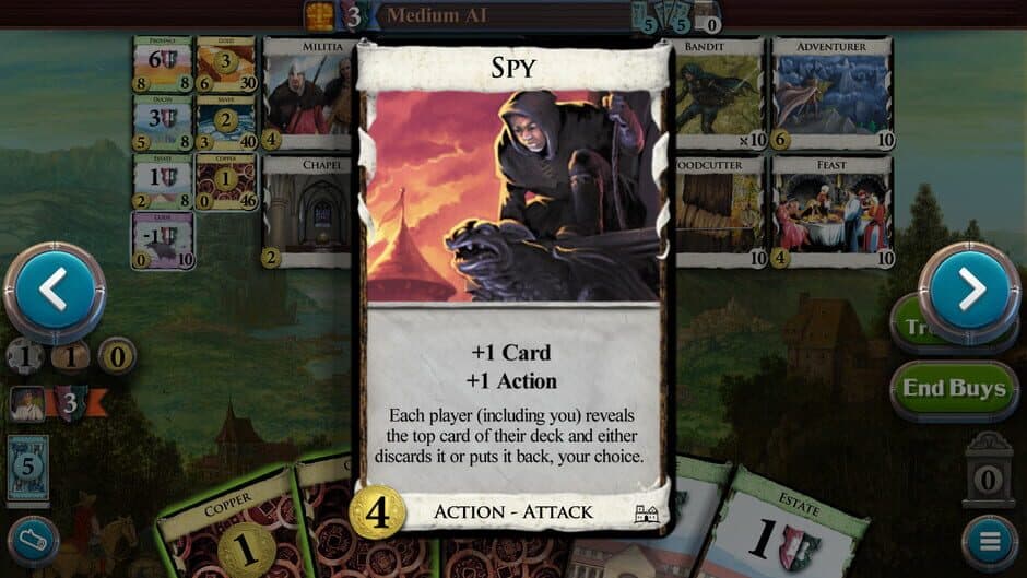 Скриншот 6 из Dominion: Base Set - 1st Edition
