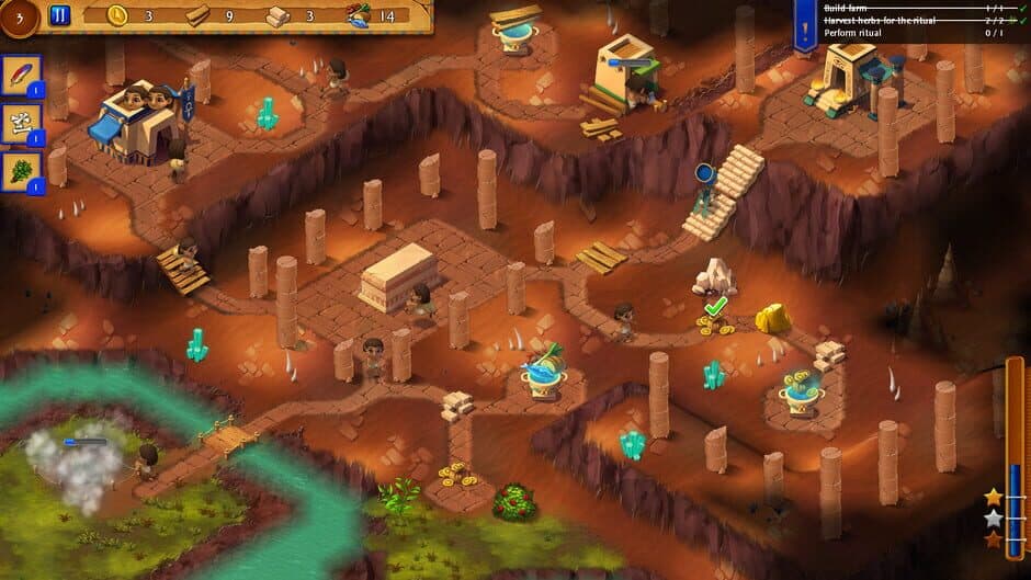 Скриншот 1 из Heroes of Egypt: The Curse of Sethos