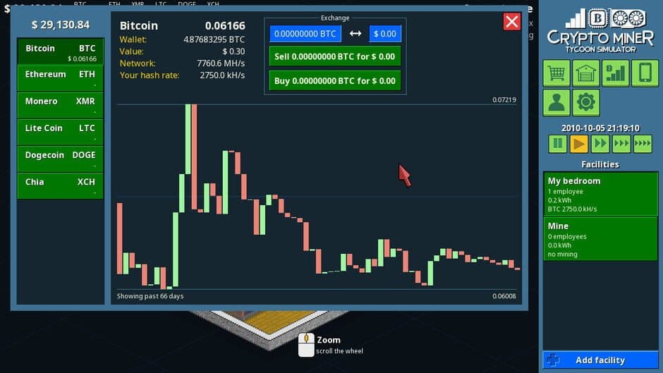 Скриншот 11 из Crypto Miner Tycoon Simulator