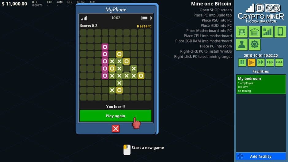Скриншот 6 из Crypto Miner Tycoon Simulator