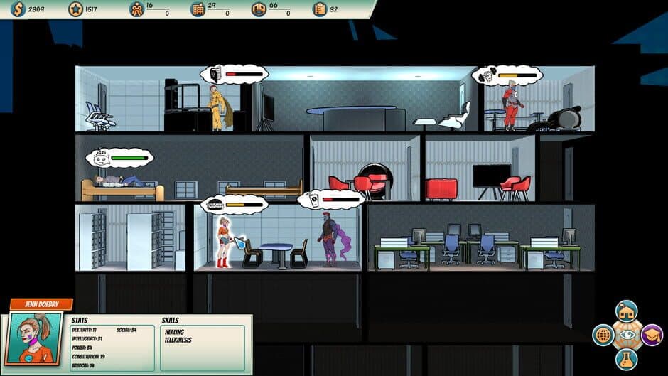Скриншот 2 из Superheroes Academy