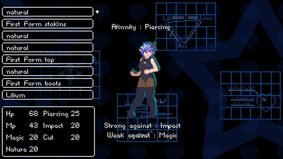 Скриншот 4 из Doki Doki Tri-Line Quest