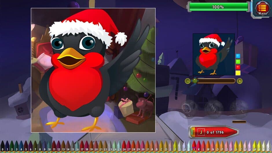 Скриншот 4 из Artists of Fortune: Paint by Numbers! - Spirit of Christmas Ep. 6