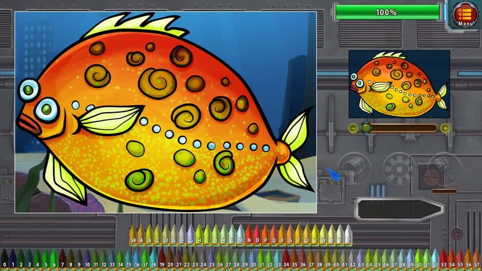 Скриншот 1 из Artists of Fortune: Paint by Numbers! - Aquaris Planet