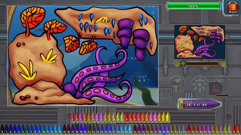 Скриншот 2 из Artists of Fortune: Paint by Numbers! - Aquaris Planet