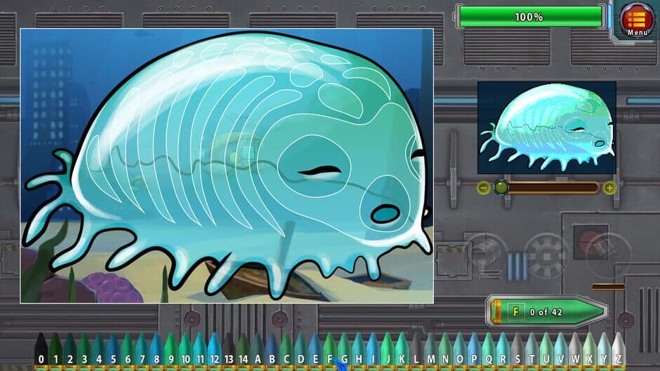 Скриншот 3 из Artists of Fortune: Paint by Numbers! - Aquaris Planet