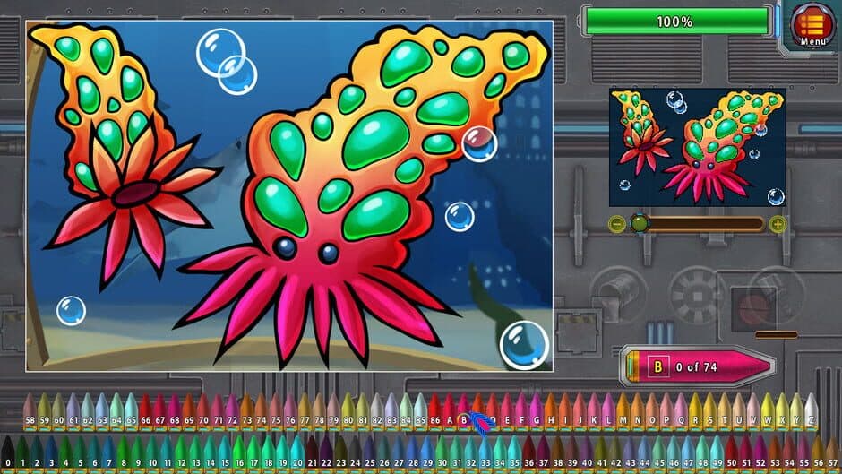 Скриншот 4 из Artists of Fortune: Paint by Numbers! - Aquaris Planet