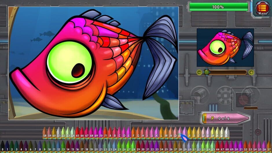 Скриншот 5 из Artists of Fortune: Paint by Numbers! - Aquaris Planet