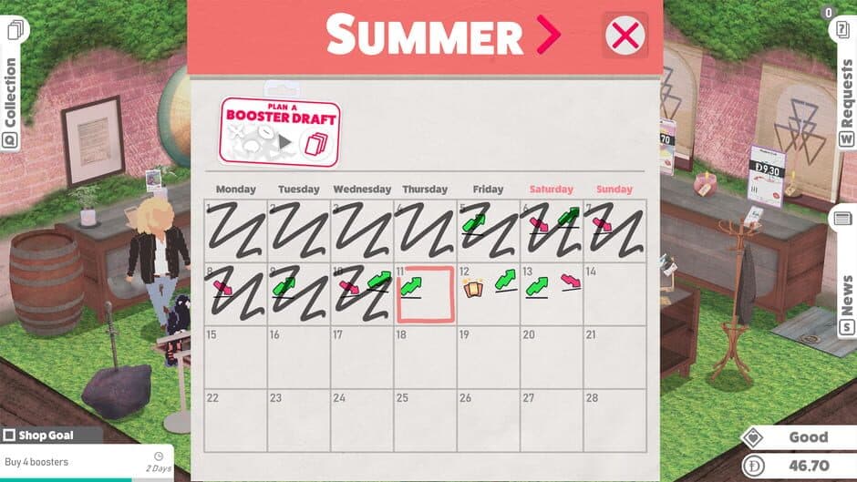 Скриншот 2 из Kardboard Kings: Card Shop Simulator