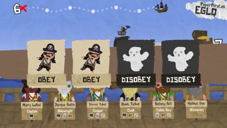 Скриншот 8 из Paper Pirates