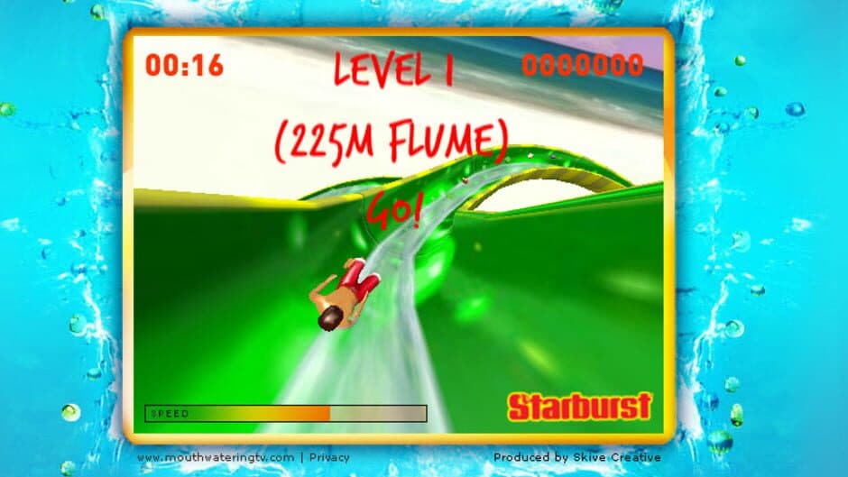 Скриншот 1 из Starburst Waterslide Slalom