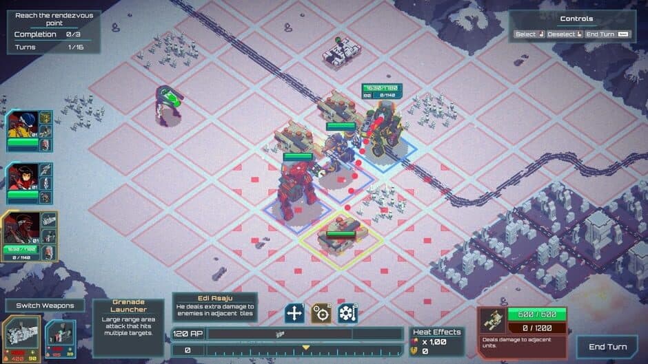 Скриншот 1 из Ignited Steel: Mech Tactics