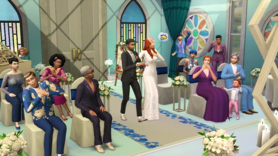 Скриншот 2 из The Sims 4: My Wedding Stories