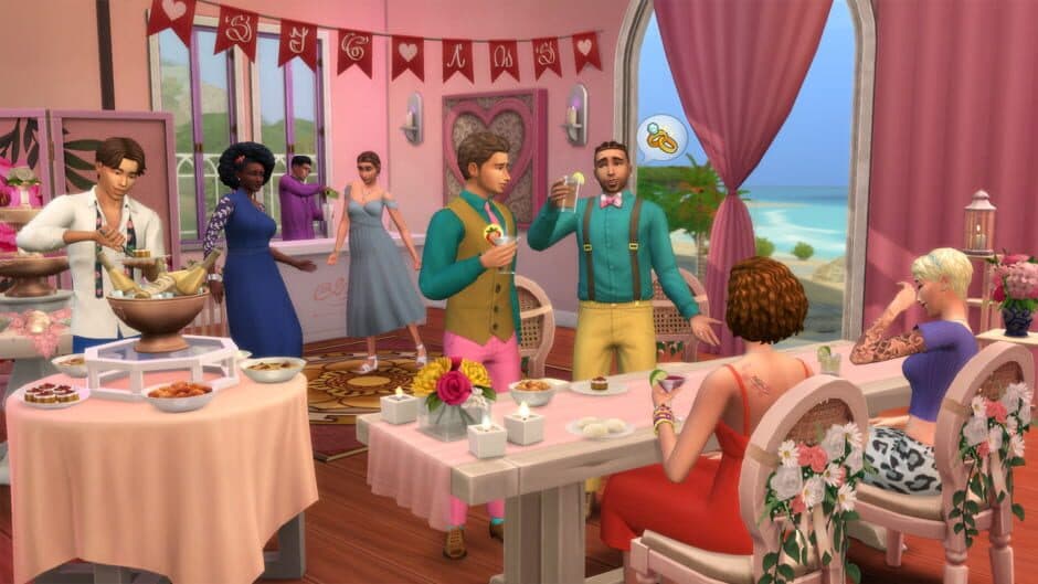 Скриншот 3 из The Sims 4: My Wedding Stories