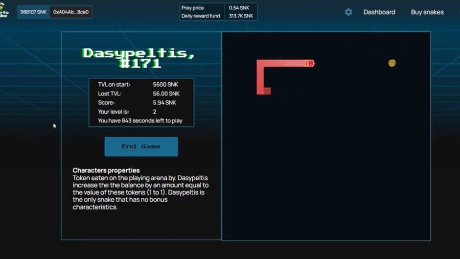 Скриншот 1 из Cryptosnake
