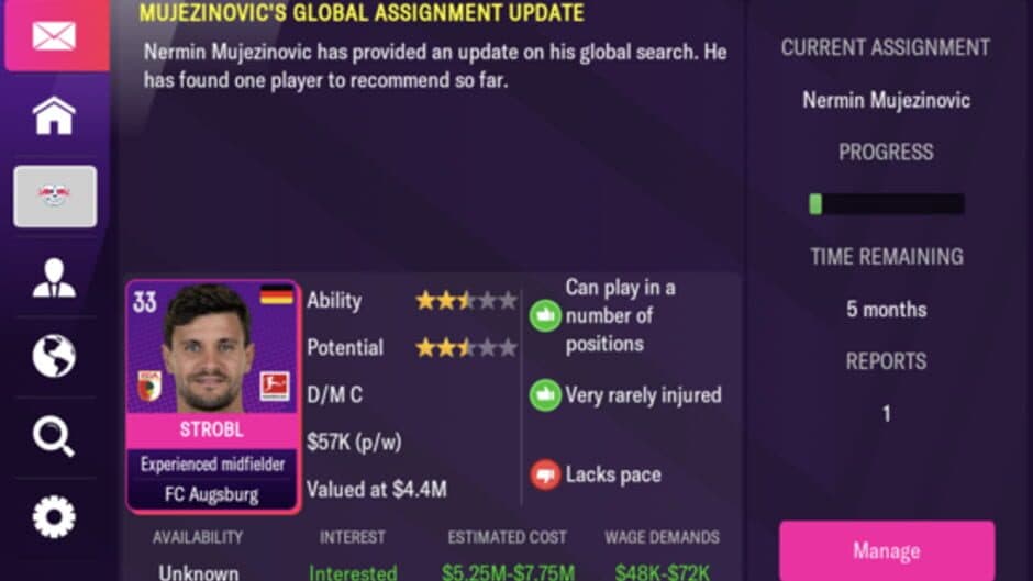 Скриншот 2 из Football Manager 2022 Mobile