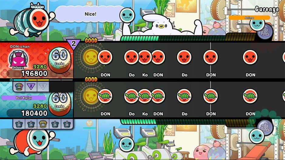 Скриншот 2 из Taiko no Tatsujin: Rhythm Festival