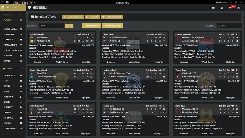 Скриншот 1 из Draft Day Sports: College Football 2022