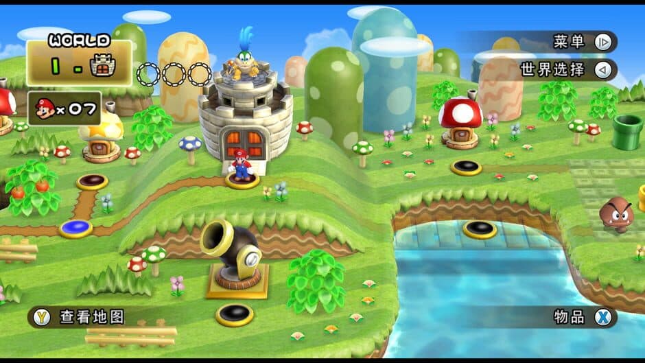 Скриншот 2 из New Super Mario Bros. Wii