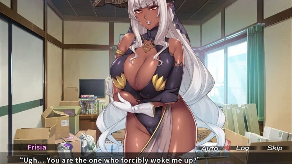 Скриншот 4 из The Voluptuous Demon Queen and our Shoebox Apartment Life