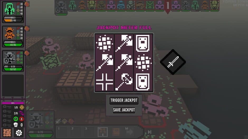 Скриншот 4 из Dungeon Reels Tactics