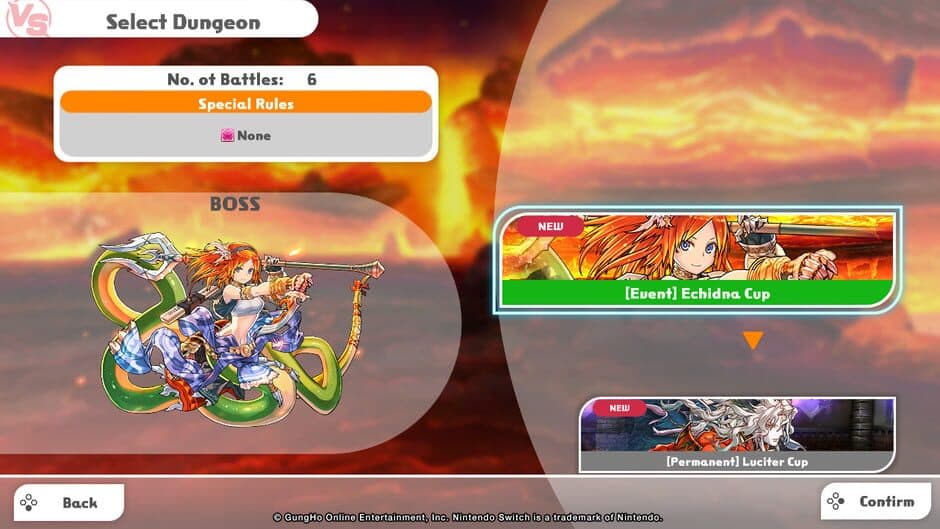 Скриншот 1 из Puzzle & Dragons Nintendo Switch Edition