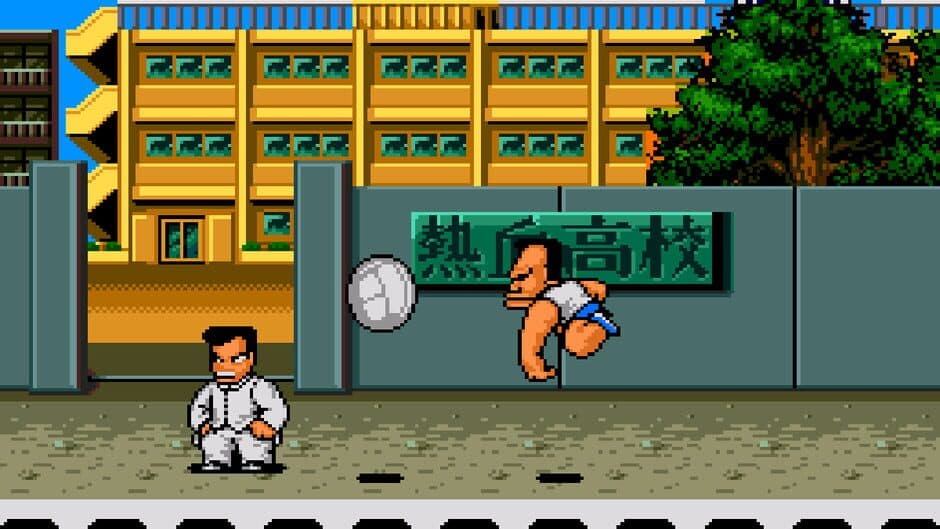 Скриншот 1 из Nekketsu Koukou Dodgeball-bu: PC Bangai-hen
