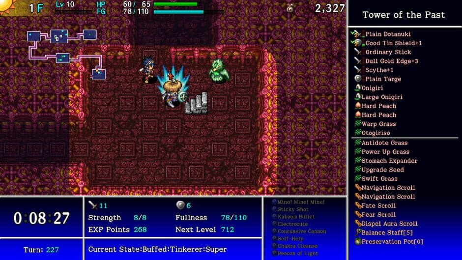 Скриншот 1 из Shiren the Wanderer: The Tower of Fortune and the Dice of Fate