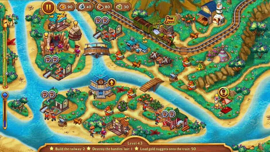 Скриншот 2 из Golden Rails: Road to Klondike