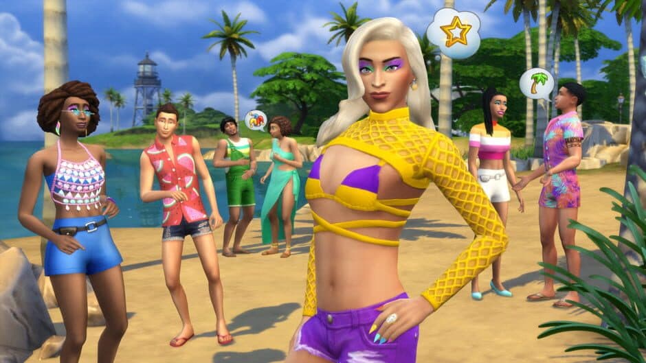 Скриншот 4 из The Sims 4: Carnaval Streetwear Kit