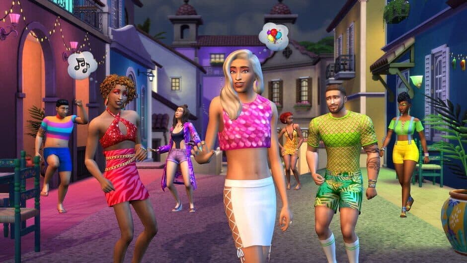 Скриншот 2 из The Sims 4: Carnaval Streetwear Kit