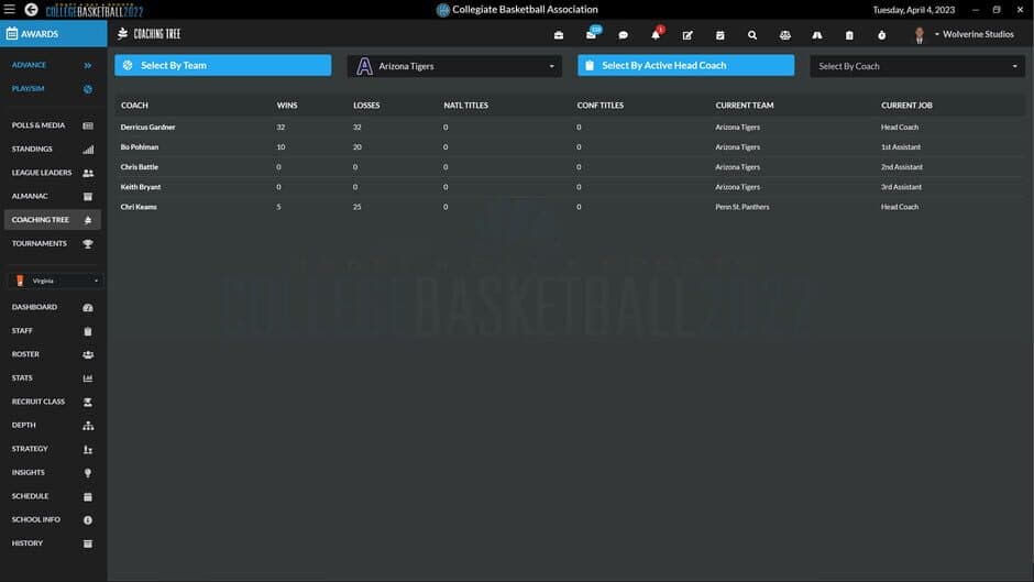 Скриншот 11 из Draft Day Sports: College Basketball 2022