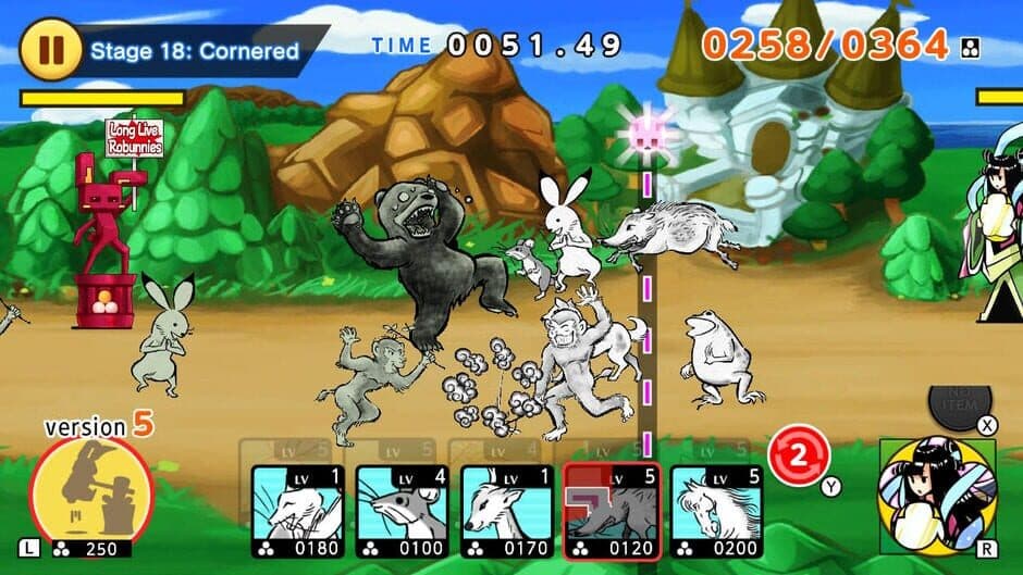 Скриншот 2 из Choju Giga Wars