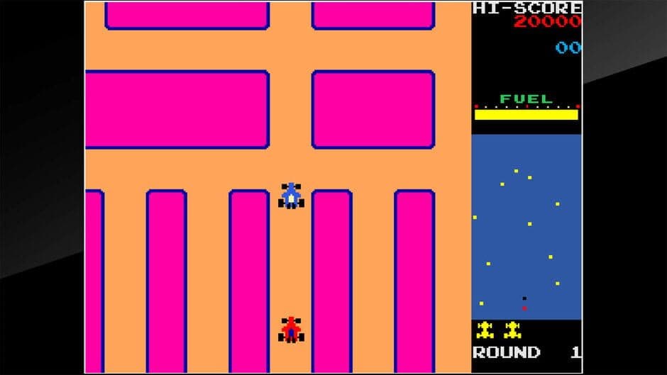 Скриншот 1 из Arcade Archives: New Rally-X