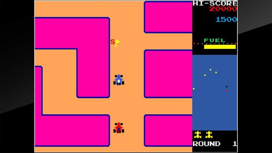 Скриншот 2 из Arcade Archives: New Rally-X