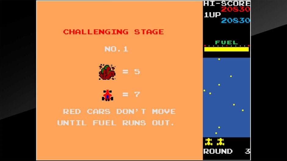 Скриншот 3 из Arcade Archives: New Rally-X