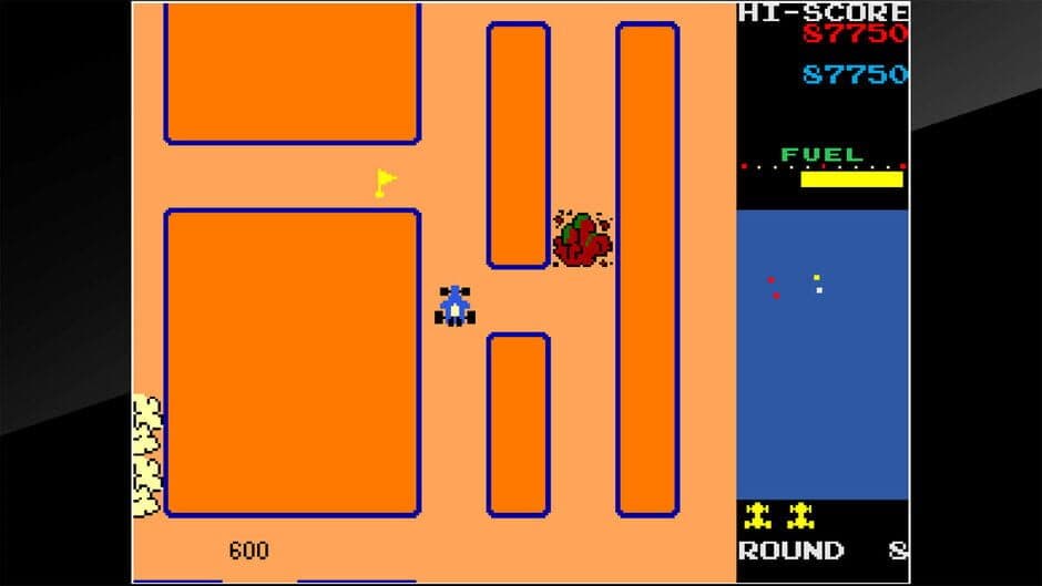 Скриншот 5 из Arcade Archives: New Rally-X
