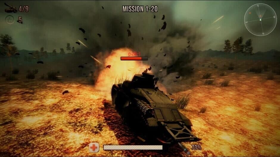 Скриншот 1 из World War: Tank Battle