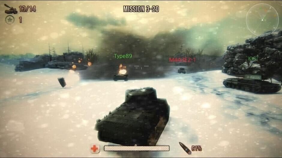 Скриншот 3 из World War: Tank Battle