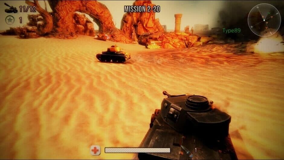 Скриншот 4 из World War: Tank Battle