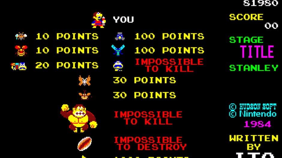 Скриншот 2 из Donkey Kong 3: Dai Gyakushuu