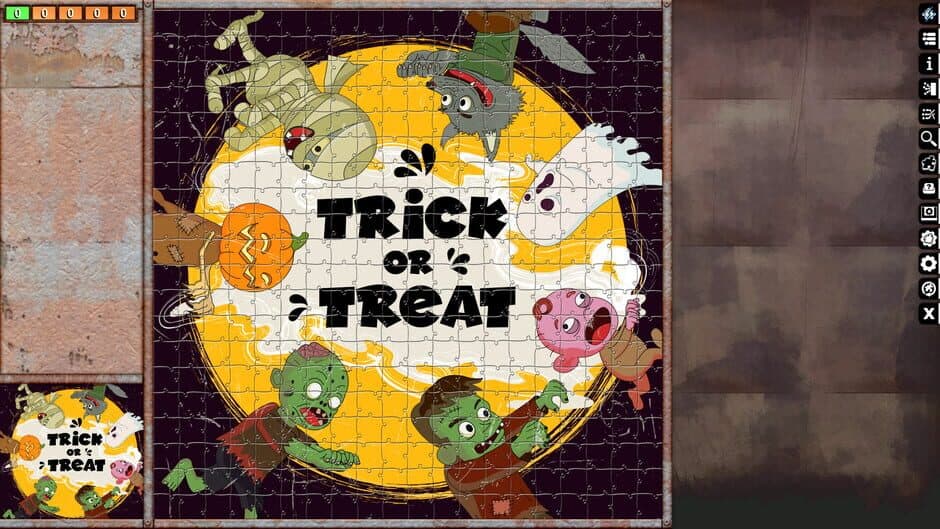Скриншот 1 из Pixel Puzzles Ultimate: Halloween 3